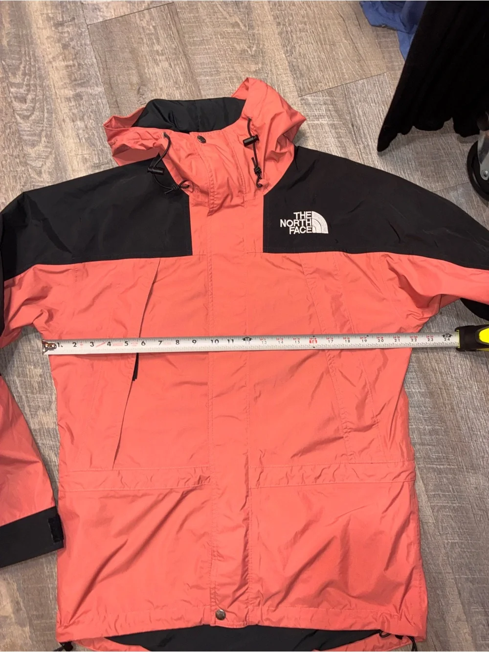 North Face Men’s K2RM DryVent Hooded Rain Jacket Colorblock Shell- size small